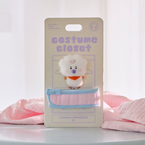 BT21 - BABY NEWBORN SEASON 2 DOLL & SWADDLE COSTUME CLOSET - Image 7