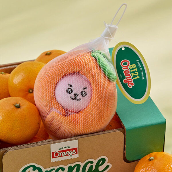 BT21 - ORANGE PARTY OFFICIAL MD BABY DOLL KEYRING - Image 2