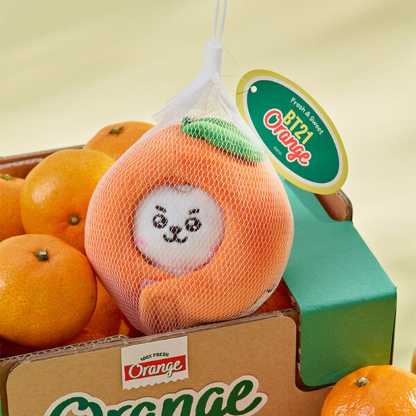 BT21 - ORANGE PARTY OFFICIAL MD BABY DOLL KEYRING - Image 7