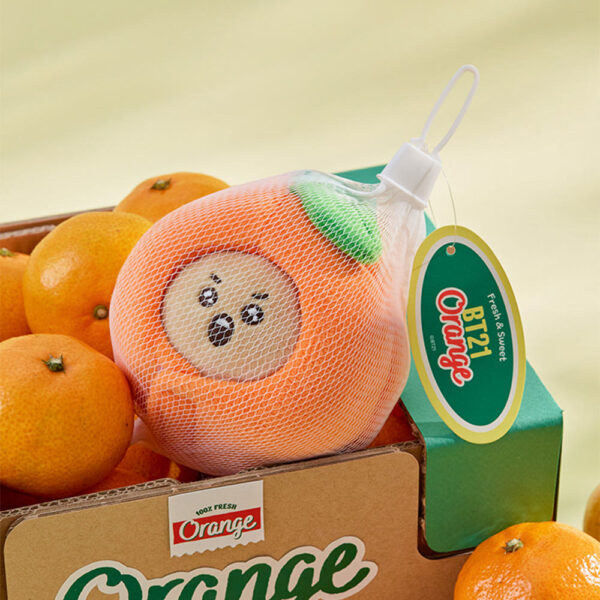 BT21 - ORANGE PARTY OFFICIAL MD BABY DOLL KEYRING - Image 6