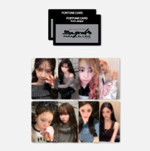 AESPA - 2024-25 AESPA LIVE TOUR－SYNK：PARALLEL LINE－ENCORE OFFICIAL MD FORTUNE SCRATCH CARD SET