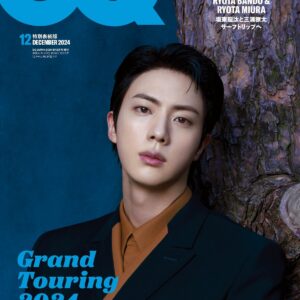 BTS JIN - GQ JAPAN MAGAZINE 2024 DECEMBER ISSUE