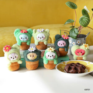 BT21 - MININI PLUSH KEYRING GREEN