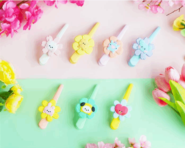 BT21 - MININI HAPPY FLOWER HAIR CLIP