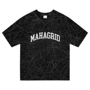 Mahagrid 2023 SUMMER COLLECTION MAP ALL OVER PRINT TEE