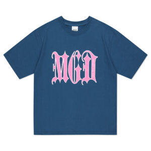 Mahagrid 2023 SUMMER COLLECTION GOTHIC MGD LOGO TEE (NAVY / Large)