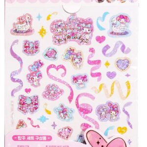 SANRIO - HOLOGRAM TOPLODER DECO SET