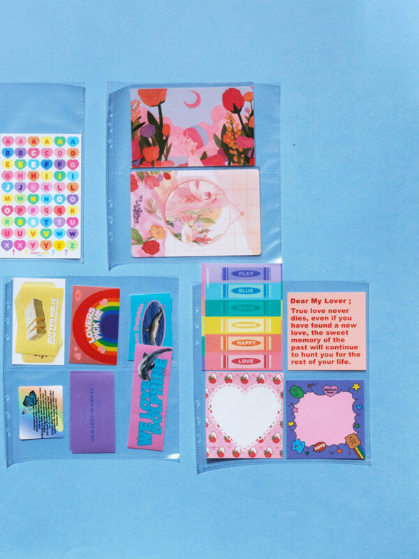 Be on D: Deco Pocket A5 WIDE BINDER DOUBLE-SIEDED REFILL - Image 2