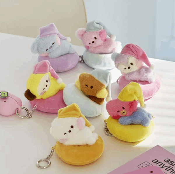 BT21 - MINI MININI CHILL BREAK DOLL KEYRING