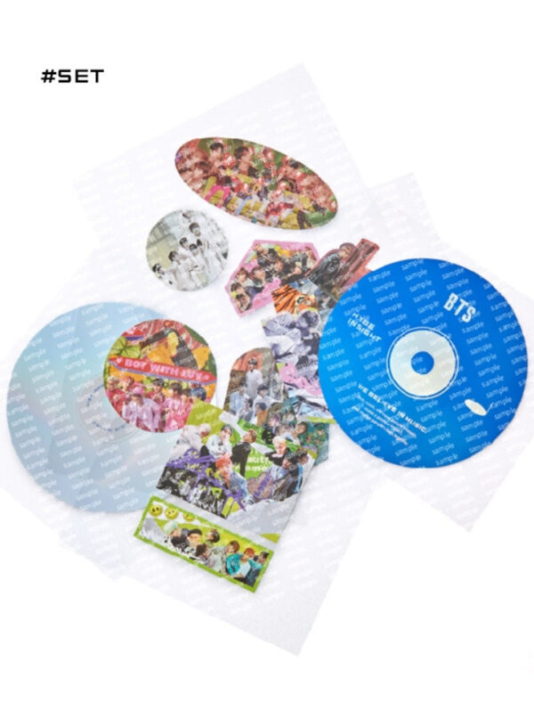 BTS Collage Sticker Set - HYBE INSIGHT - Image 2