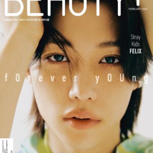 STRAY KIDS FELIX BEAUTY+ MAGAZINE 2023 FEBRUARY ISSUE