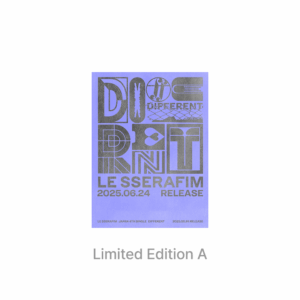 [Pre-Order] LE SSERAFIM - DIFFERENT JAPAN 4TH SINGLE ALBUM LIMITED EDITION A (OFFBEAT CLOVE)