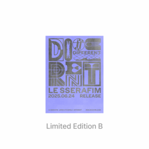 [Pre-Order] LE SSERAFIM - DIFFERENT JAPAN 4TH SINGLE ALBUM LIMITED EDITION B  (NOSTALGIC YLANG)