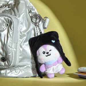 BT21 - MANG BABY BORN TO DANCE SMALL DOLL KEYCHAIN LONG BLACK