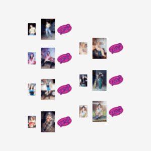 BABYMONSTER - DRIP 1ST FULL ALBUM OFFICIAL MD MAGNET + POSTCARD SET