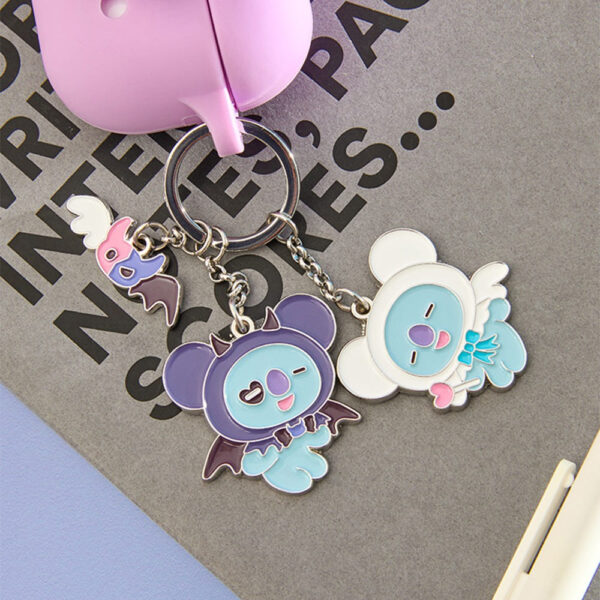 BT21 - ANGEL & VILLAIN METAL KEYRING - Image 8