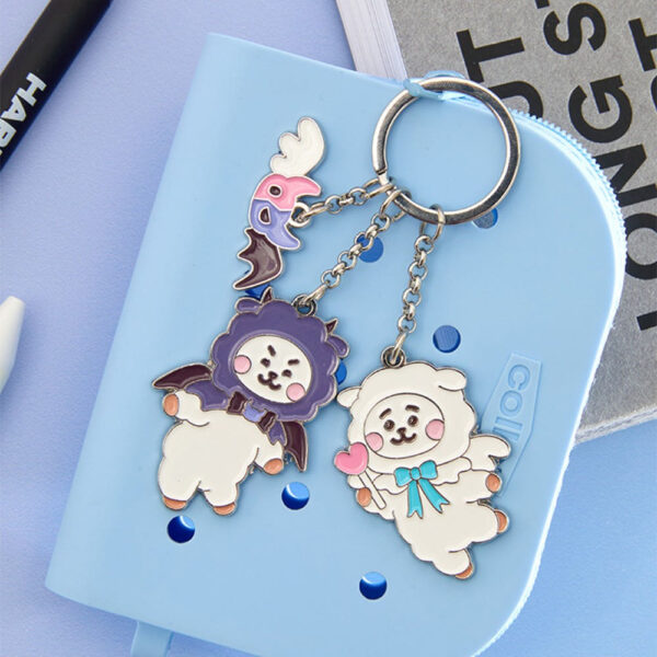 BT21 - ANGEL & VILLAIN METAL KEYRING - Image 7