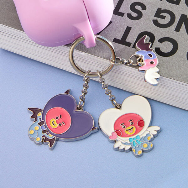 BT21 - ANGEL & VILLAIN METAL KEYRING - Image 3