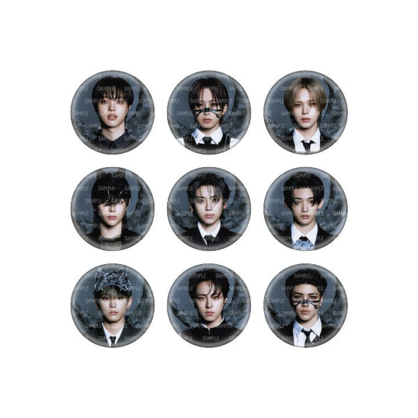 [Pre-Order] &TEAM - GO IN BLIND 3RD SINGLE ALBUM OFFICIAL MD PHOTO CAN BADGE RANDOM