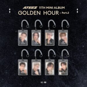 ATEEZ - GOLDEN HOUR : PART.2 POP UP OFFICIAL MD PHOTO CARD HOLDER SET