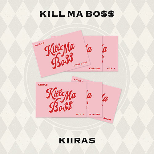 [Pre-Order] KIIRAS - KILL MA BO$$ 1ST MINI ALBUM POCA ALBUM