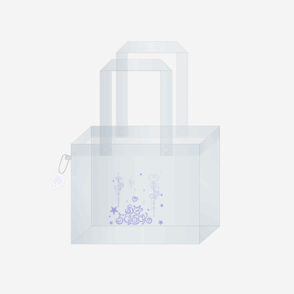 STRAY KIDS - SKZ 5'CLOCK 5TH FAN MEETING OFFICIAL MD PVC SHOPPER BAG