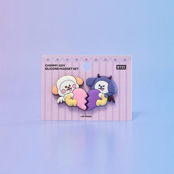 BT21 - ANGEL & VILLAIN SILICONE MAGNET SET - Image 4