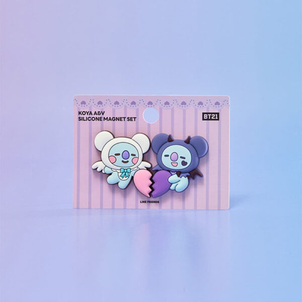 BT21 - ANGEL & VILLAIN SILICONE MAGNET SET - Image 8