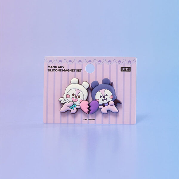 BT21 - ANGEL & VILLAIN SILICONE MAGNET SET - Image 5