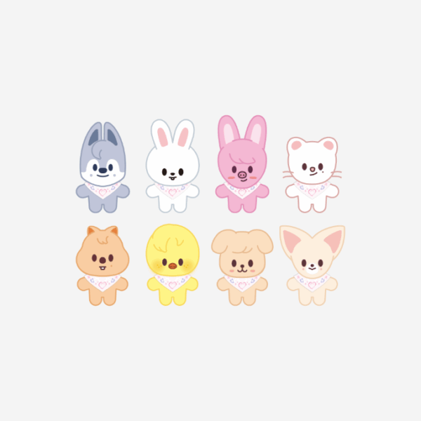 STRAY KIDS - SKZ 5'CLOCK 5TH FAN MEETING OFFICIAL MD SKZOO PLUSH 10CM VER.