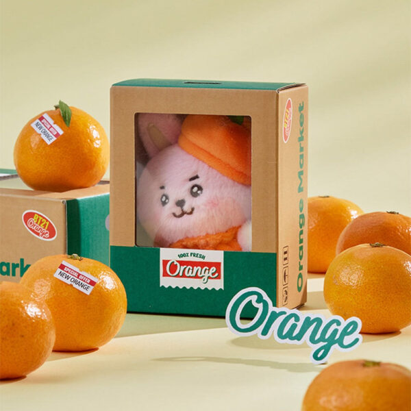 BT21 - ORANGE PARTY OFFICIAL MD BABY SMALL DOLL - Image 2