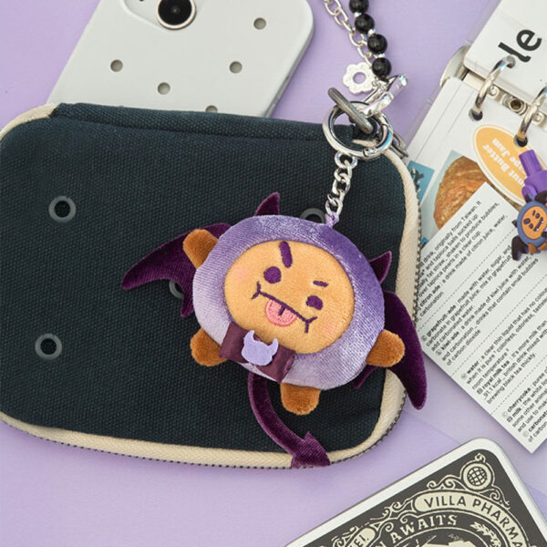 BT21 - ANGEL & VILLAIN VILLAIN PLUSH KEYRING - Image 6