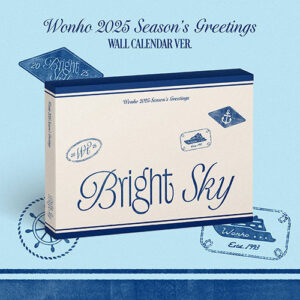 WONHO - BRIGHT SKY 2025 SEASON'S GREETINGS WALL CALENDAR VER