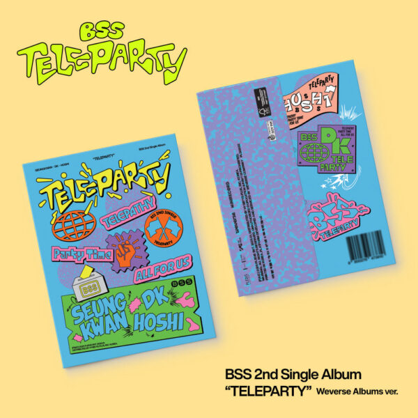SEVENTEEN BSS - TELEPARTY 2ND SINGLE ALBUM WEVERSE ALBUMS VER
