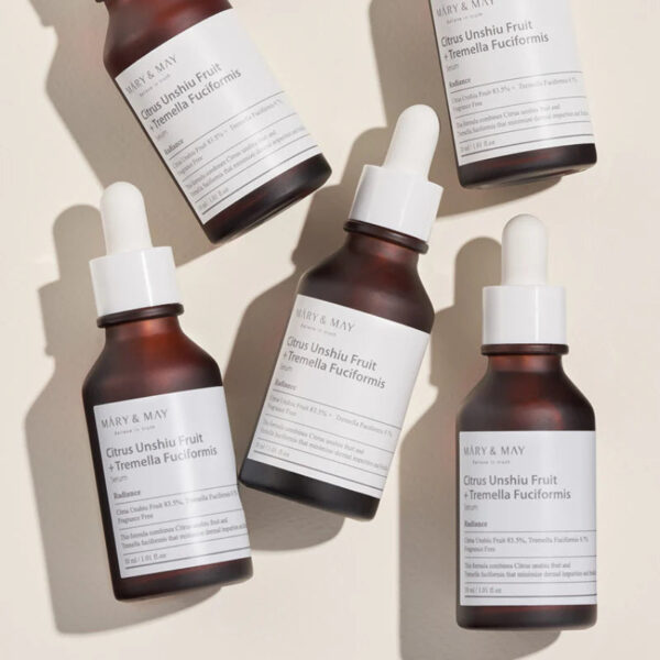 [Mary&May] Citrus Unshiu+Tremella Fuciformis Serum - 30ml - Image 4