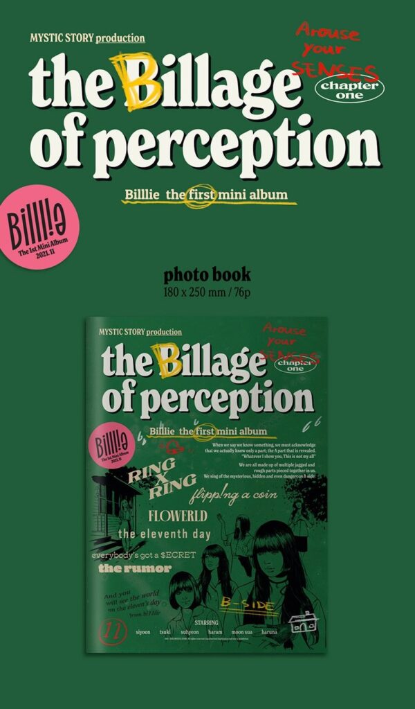 Apple Music BILLLIE - 1ST MINI ALBUM THE BILLAGE OF PERCEPTION CHAPTER ONE