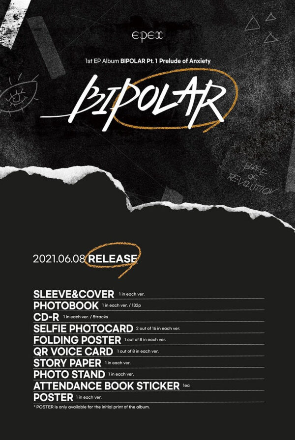 Apple Music EPEX - 1ST EP ALBUM [BIPOLAR PT.1 PRELUDE OF ANXIETY]