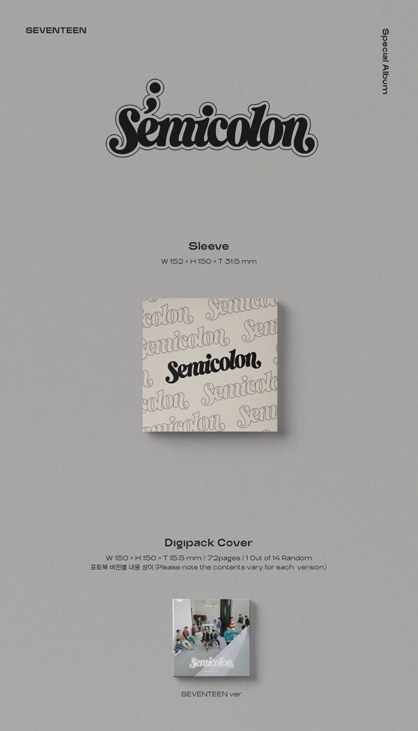 SEVENTEEN - SPECIAL ALBUM [; SEMICOLON] - Image 2