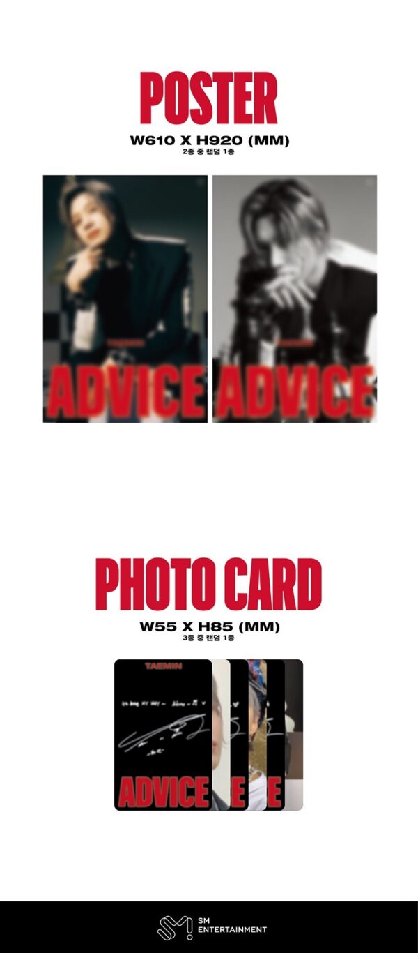TAEMIN - 3RD MINI ALBUM [ADVICE] - Image 6
