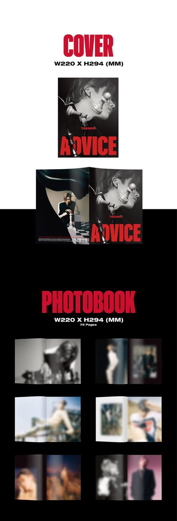 TAEMIN - 3RD MINI ALBUM [ADVICE] - Image 3