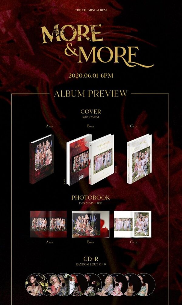 Apple Music TWICE - THE 9TH MINI ALBUM - MORE & MORE