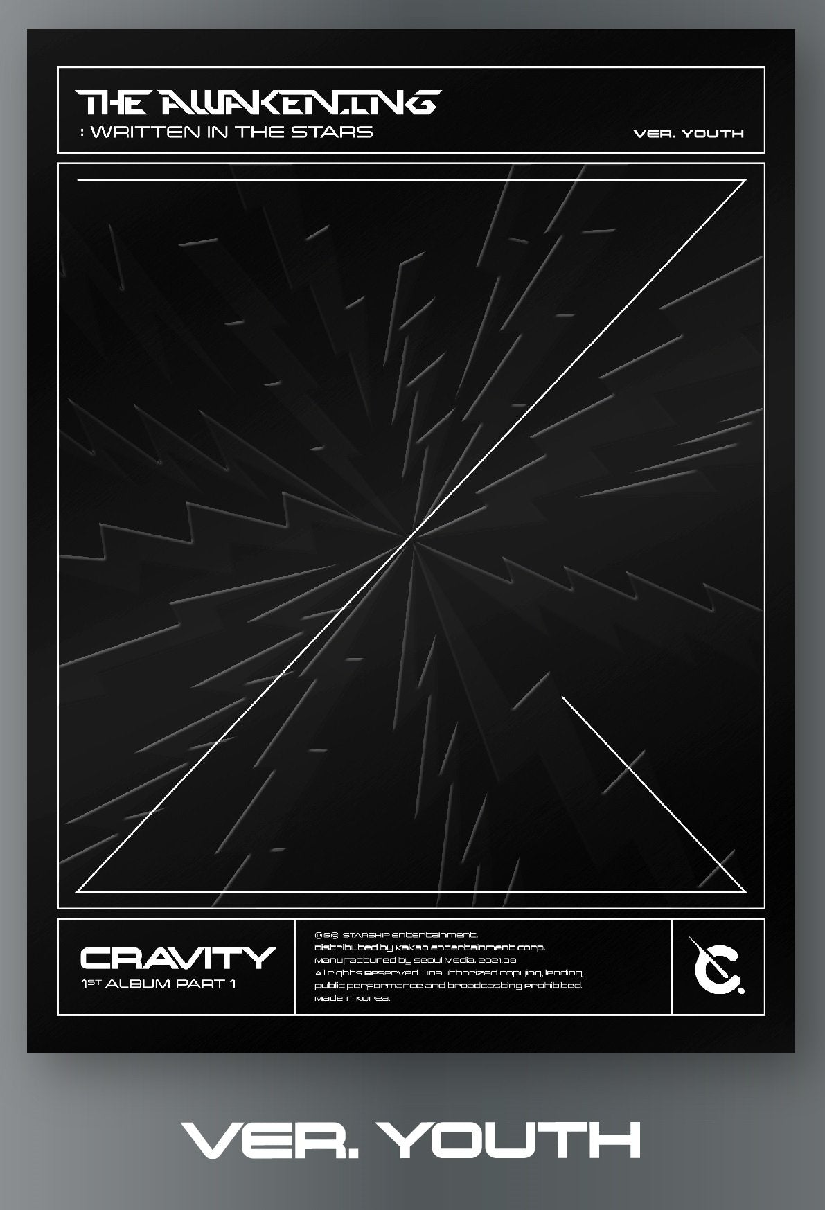 Apple Music VER. YOUTH CRAVITY - 1ST FULL ALBUM PART.1 THE AWAKENING WRITTEN IN THE STARS