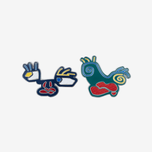 [V] Brooch Set (Faces) [ARTIST-MADE COLLECTION]