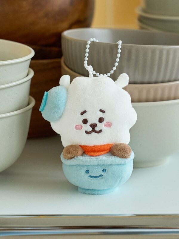 BT21 - WELCOME PARTY MD RICE BOWL DOLL KEYRING S - Image 3