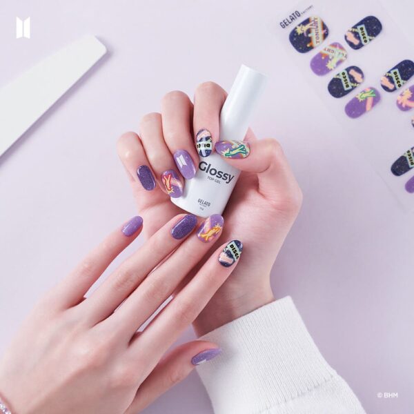 BTS x Gelato Factory Jellymix Nail 7 Stars (DISCO Edition) - Image 2