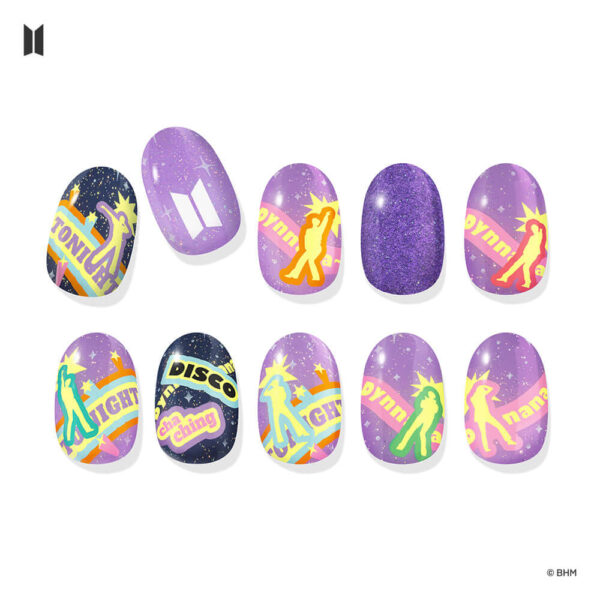 BTS x Gelato Factory Jellymix Nail 7 Stars (DISCO Edition) - Image 3