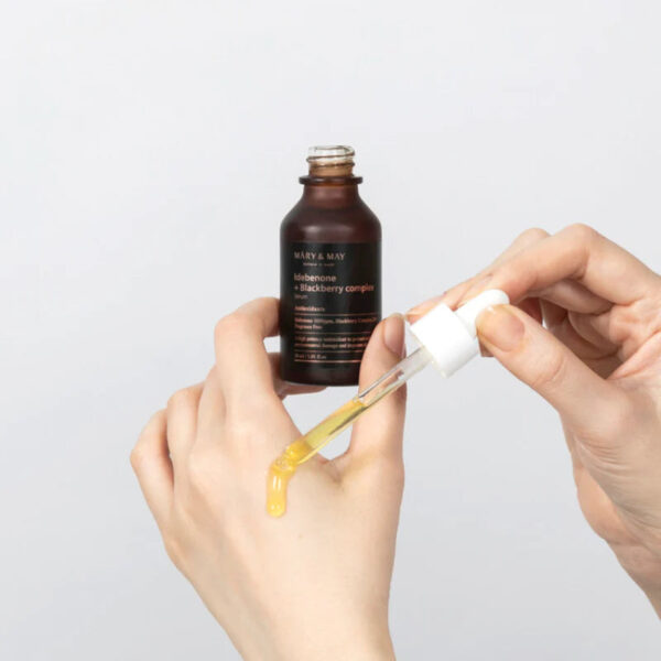 [Mary&May] Idebenone+Blackberry Complex Serum - 30ml - Image 7