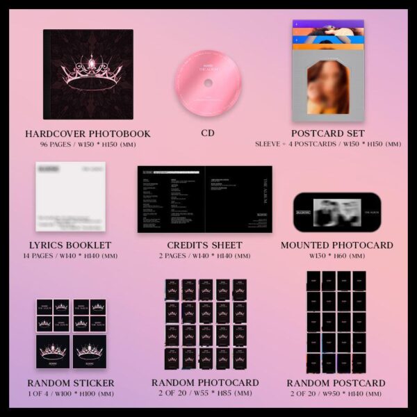 BLACKPINK 1st FULL ALBUM [THE ALBUM] - Image 10