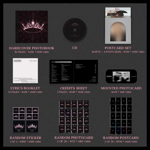 BLACKPINK 1st FULL ALBUM [THE ALBUM] - Image 4