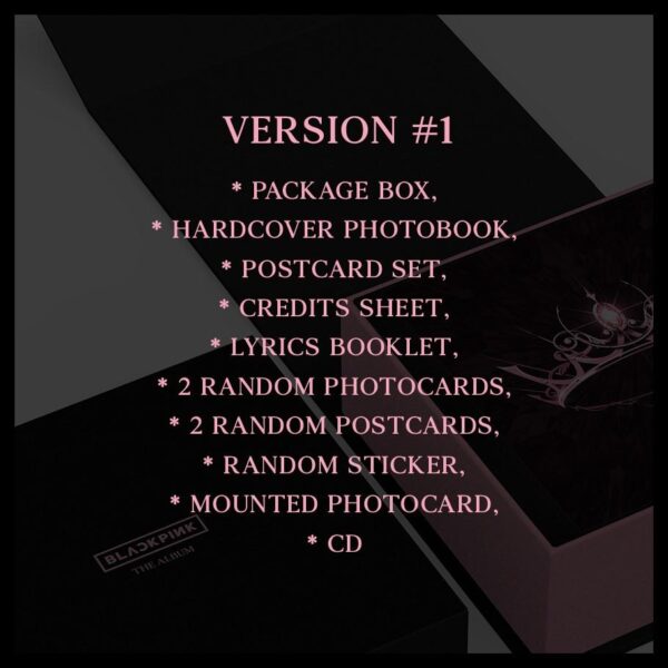 BLACKPINK 1st FULL ALBUM [THE ALBUM] - Image 3